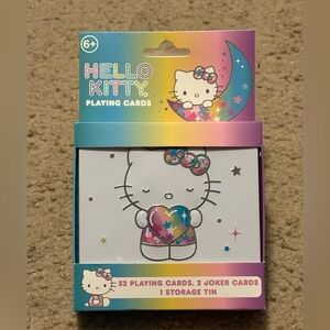 NWT Hello Kitty Playing Cards (comes in a tin)